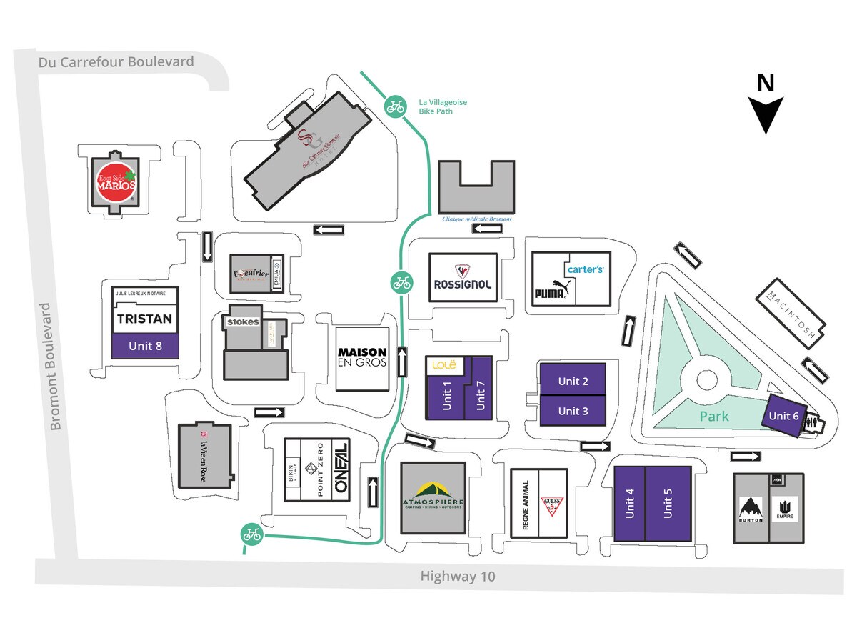 105 Boul Du Carrefour, Bromont, QC J2L 3L1 - Unit 1310 -  - Floor Plan - Image 1 of 1