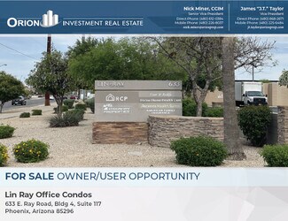 Plus de détails pour 633 E Ray Rd, Gilbert, AZ - Bureau à vendre