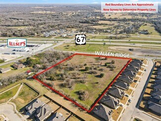 Plus de détails pour 526 Wallen Ridge, Keene, TX - Terrain à vendre