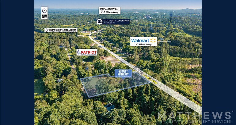 748 Atlanta Hwy, Rockmart, GA à vendre - Aérien - Image 2 de 3