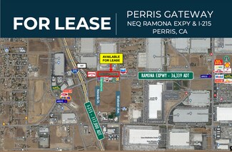 Plus de détails pour Ramona Expressway, Perris, CA - Terrain à louer