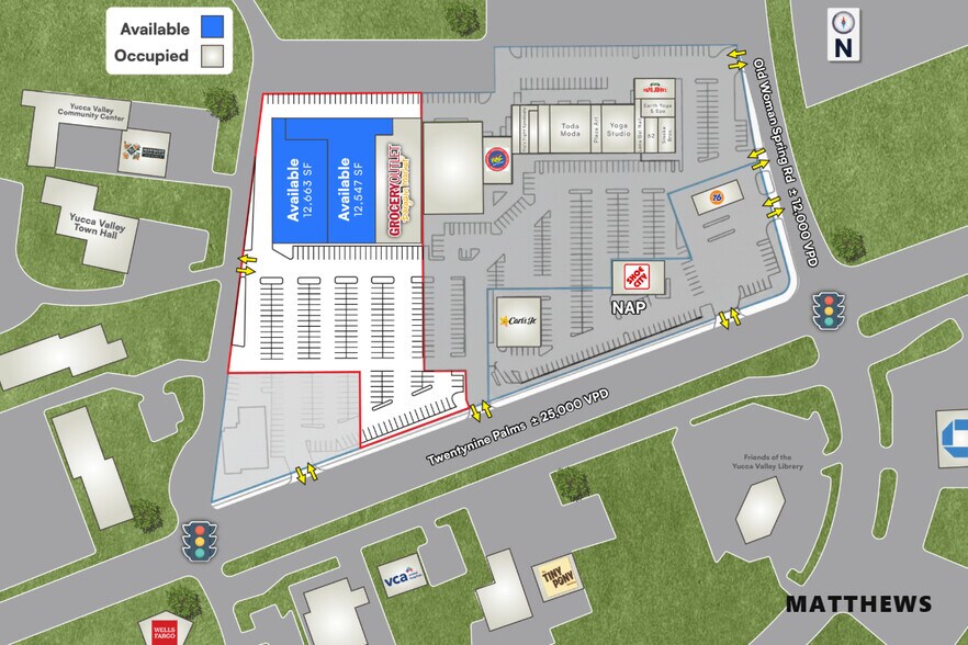 57200 29 Palms Hwy, Yucca Valley, CA à louer - Photo du bâtiment - Image 3 de 4