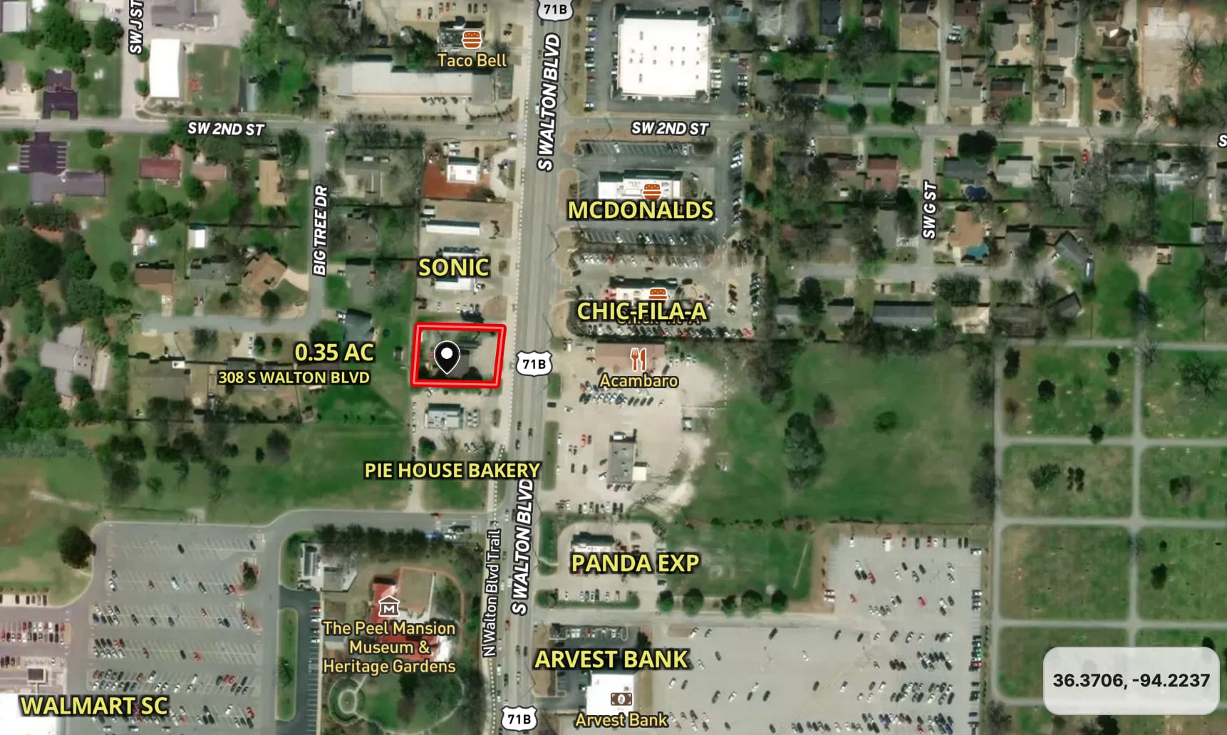 308 S Walton Blvd, Bentonville, AR for sale Building Photo- Image 1 of 5