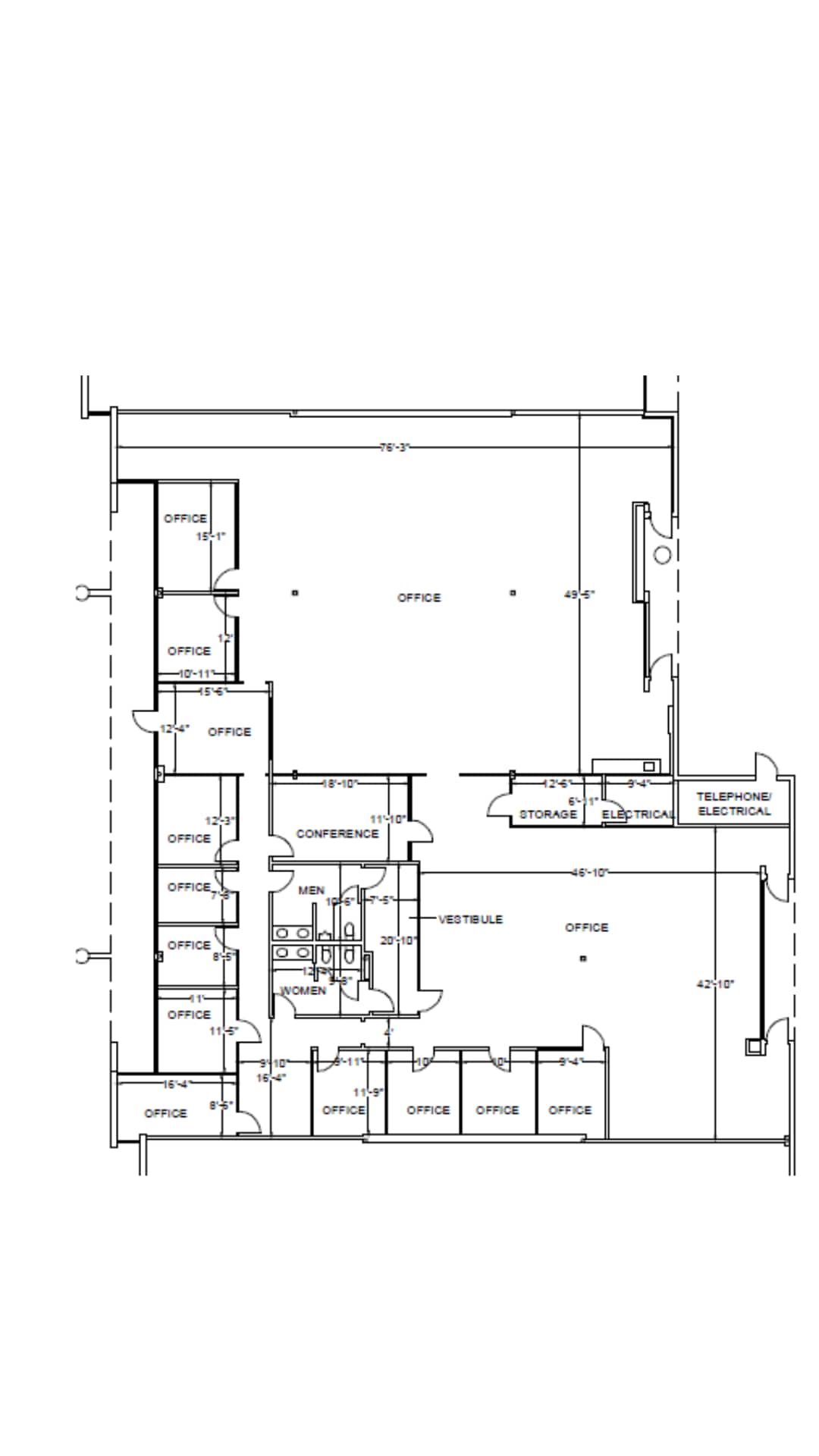 1335 Capital Circle, Marietta, GA for lease Floor Plan- Image 1 of 1