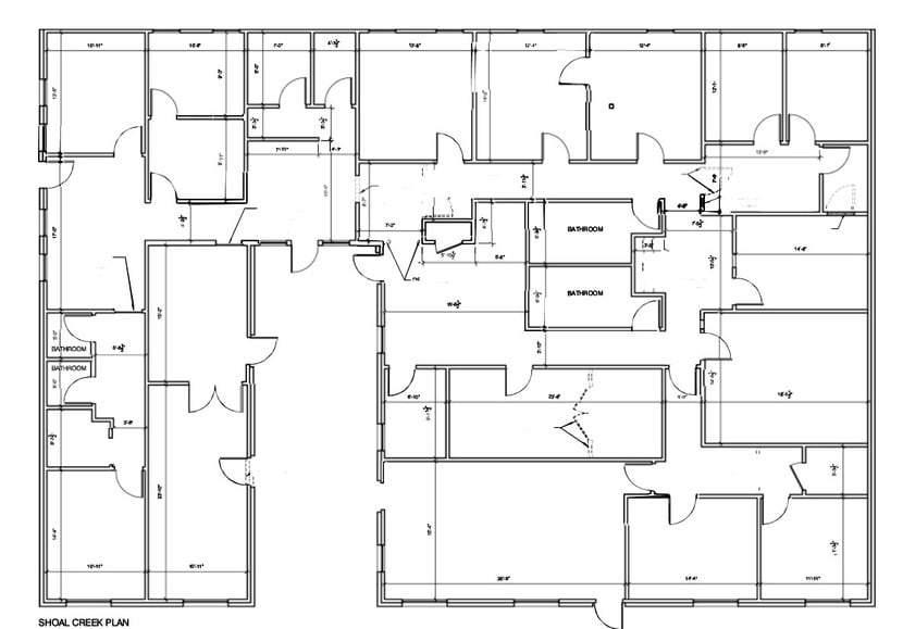 8401 Shoal Creek Blvd, Austin, TX for lease Floor Plan- Image 1 of 7