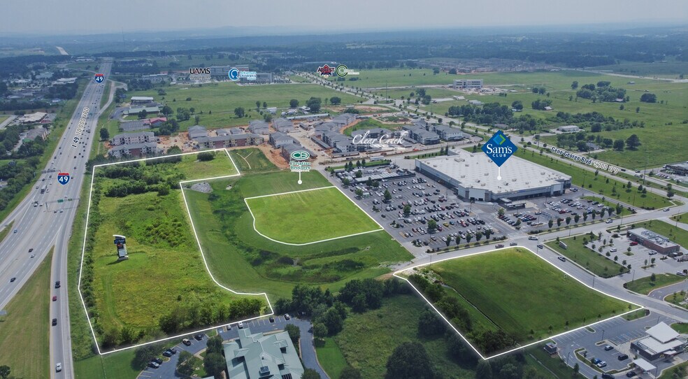 Highway 412 & Interstate 49, Springdale, AR à vendre - Photo du bâtiment - Image 1 de 11