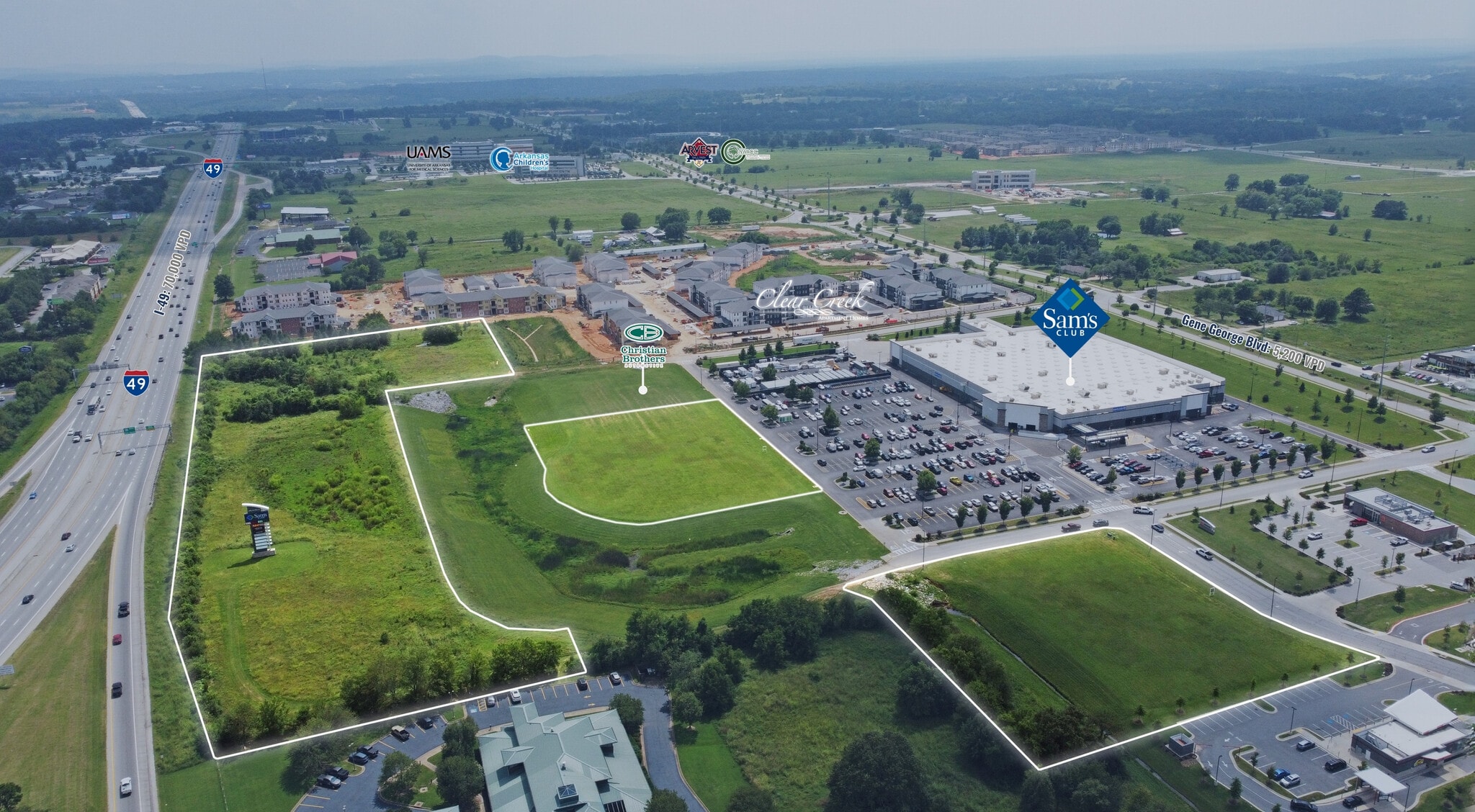 Highway 412 & Interstate 49, Springdale, AR for sale Building Photo- Image 1 of 12