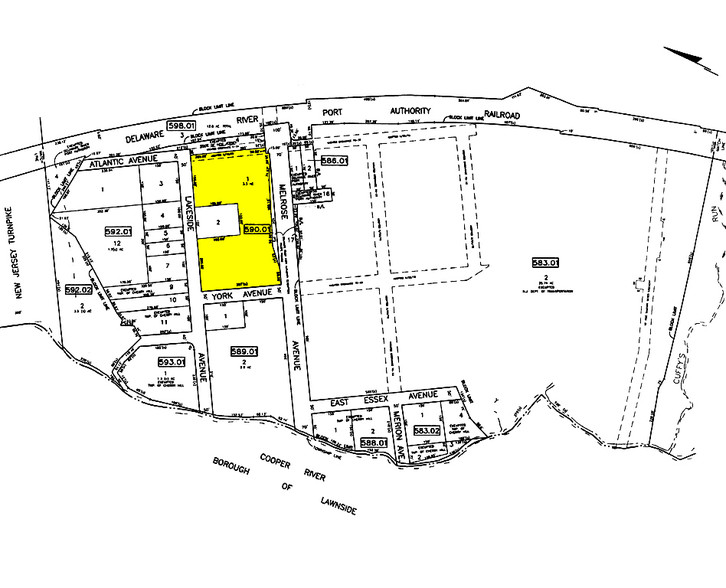 10 Melrose Ave, Cherry Hill, NJ à louer - Plan cadastral - Image 2 de 2