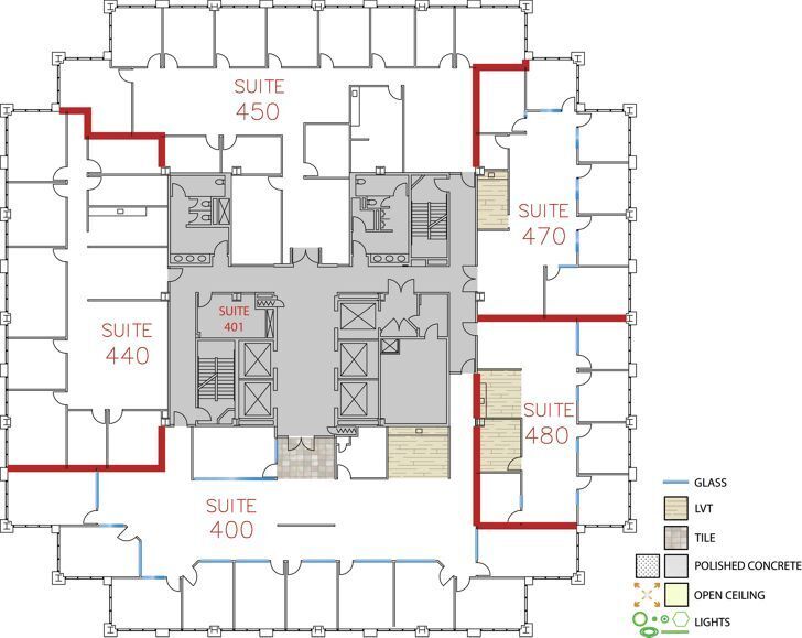 5 Park Plaza, Irvine, CA à louer Plan d  tage- Image 1 de 1