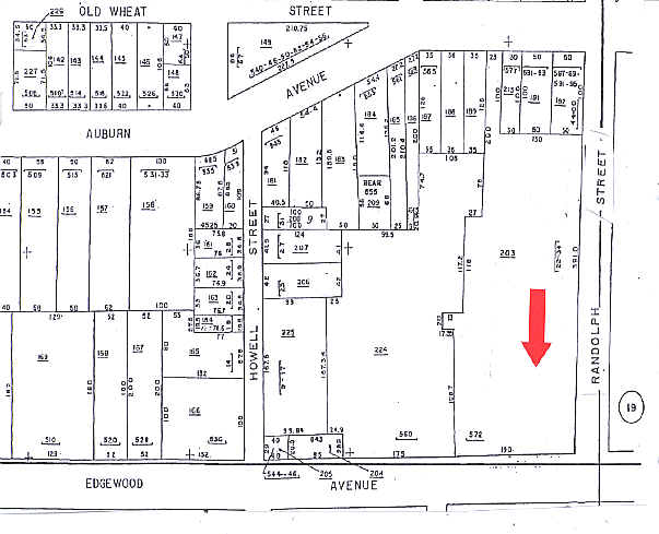 572 Edgewood Ave SE, Atlanta, GA à vendre - Plan cadastral - Image 1 de 1