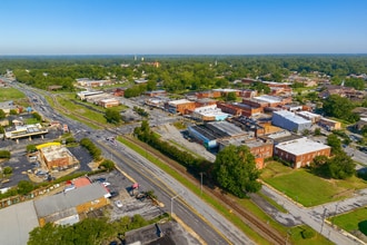 100 Musgrove St, Clinton, SC - AÉRIEN  Vue de la carte