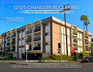 Plus de détails pour 12325 Chandler Blvd, North Hollywood, CA - Multi-résidentiel à vendre