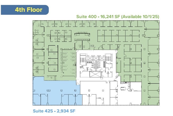 6500 Rock Spring Dr, Bethesda, MD à louer Plan d’étage- Image 1 de 1