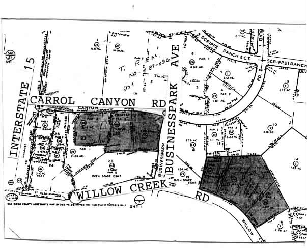 10100 Willow Creek Rd, San Diego, CA à louer - Plan cadastral - Image 2 de 2