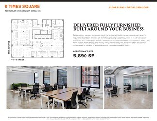 Plus de détails pour 9 Times Sq, New York, NY - Bureau à louer