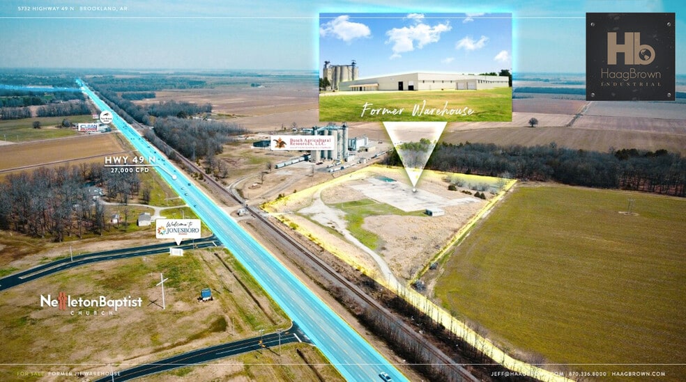 5732 Highway 49 North, Brookland, AR for sale - Building Photo - Image 3 of 4