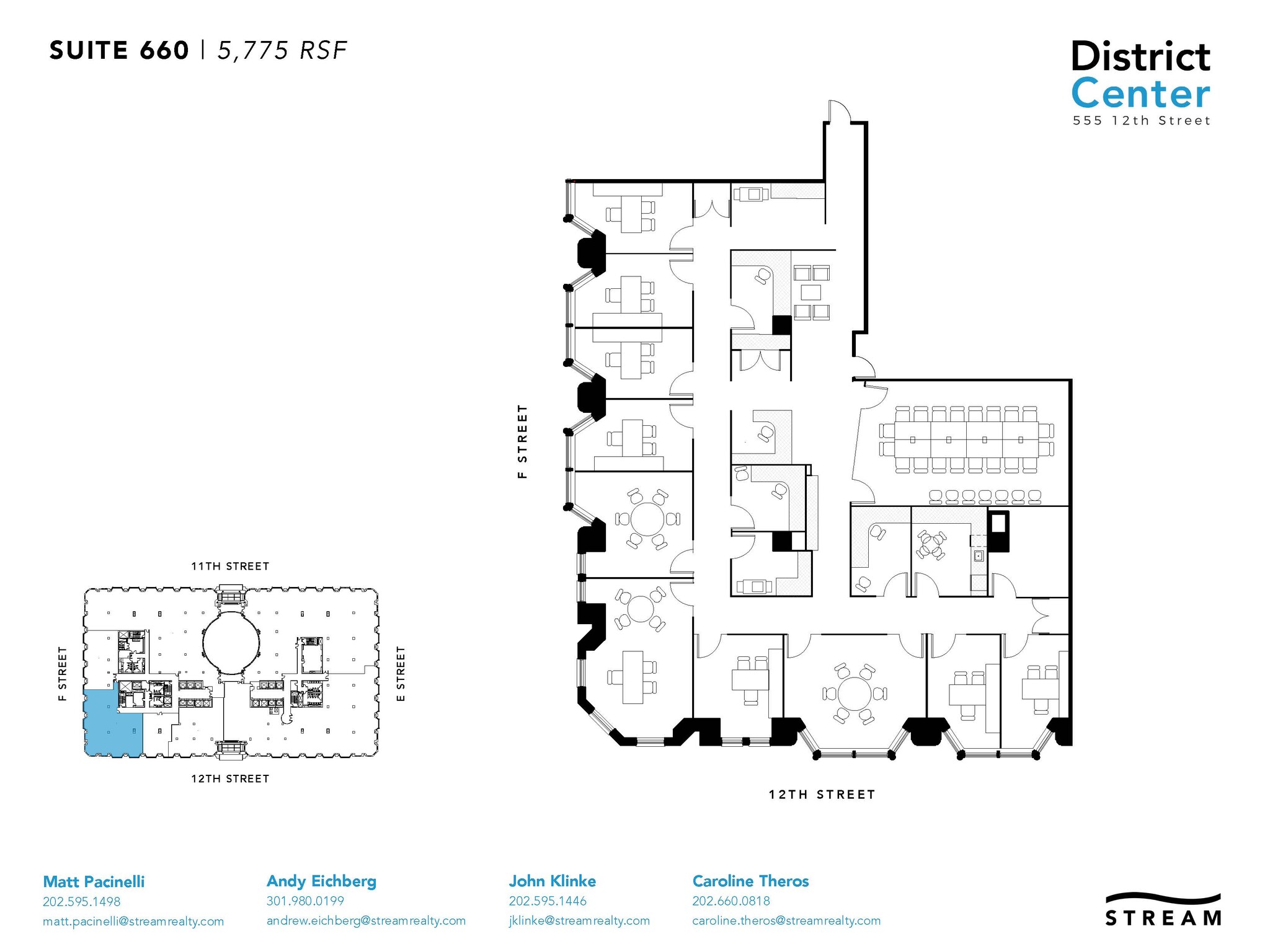 555 12th St NW, Washington, DC for lease Floor Plan- Image 1 of 1