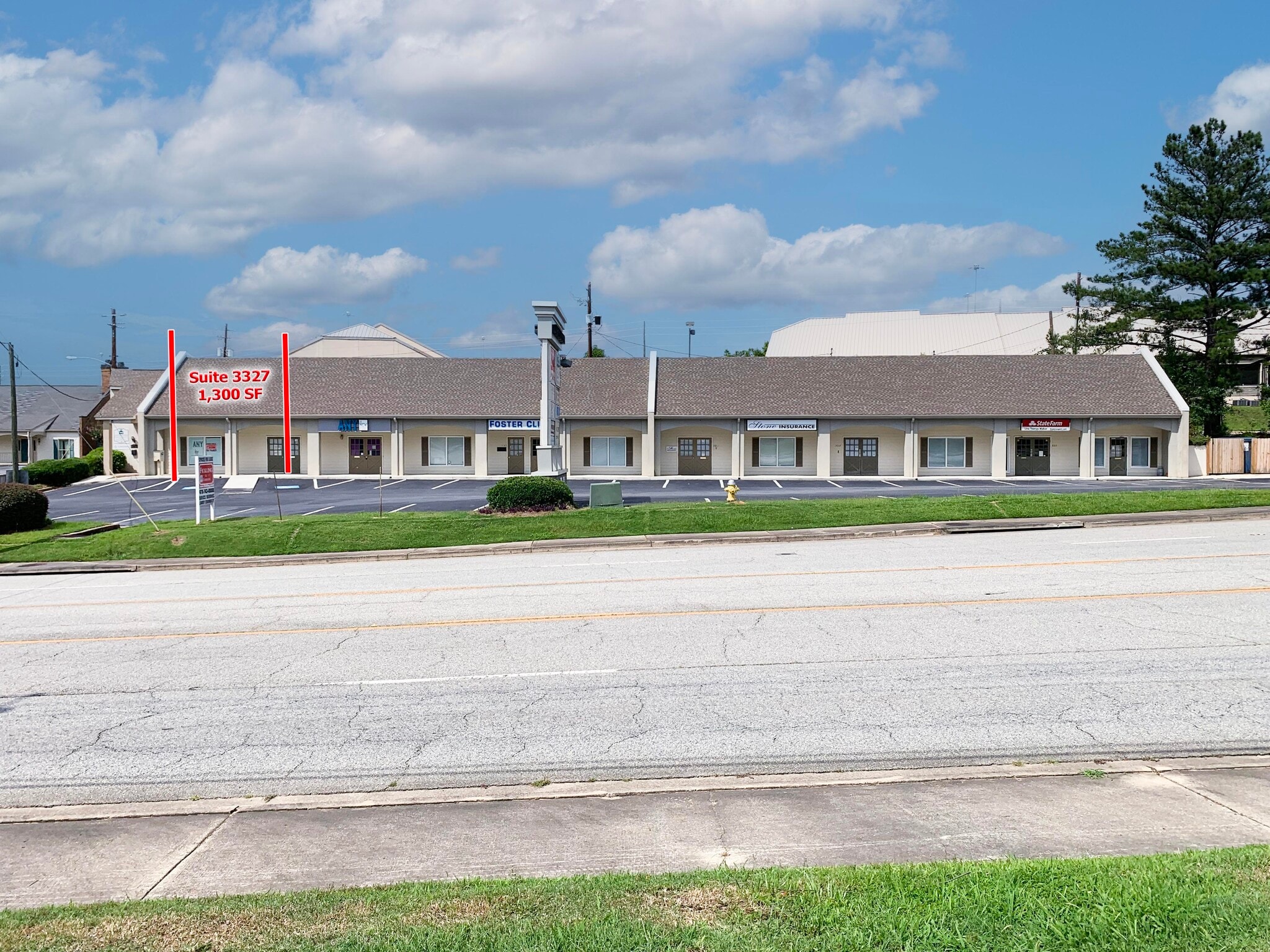 3309-3329 Northside Dr, Macon-Bibb, GA for lease Building Photo- Image 1 of 6
