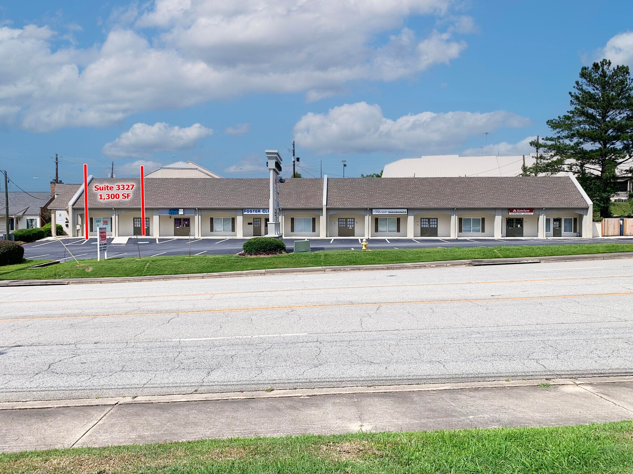 3309-3329 Northside Dr, Macon-Bibb, GA à louer Photo du bâtiment- Image 1 de 6