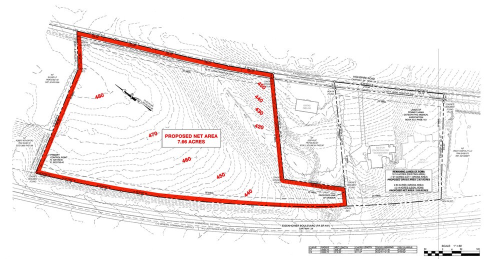 1330 Eisenhower Blvd, Harrisburg, PA for sale - Site Plan - Image 2 of 3