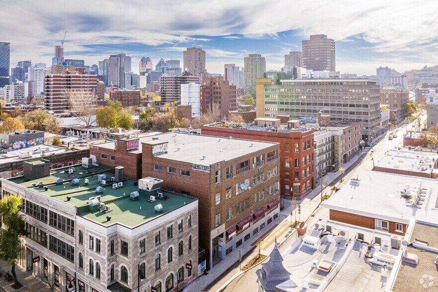 10 Av Des Pins O, Montréal, QC for lease - Aerial - Image 2 of 4