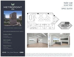 4600 S Ulster St, Denver, CO à louer Plan d’étage- Image 1 de 5