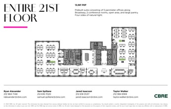 1501 Broadway, New York, NY à louer Plan d’étage- Image 2 de 6