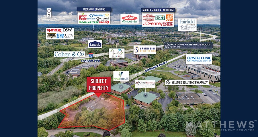 3475 Embassy Pky, Akron, OH à vendre - Photo du bâtiment - Image 2 de 2