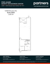 12999-13003 Murphy Rd, Stafford, TX for lease Site Plan- Image 1 of 1