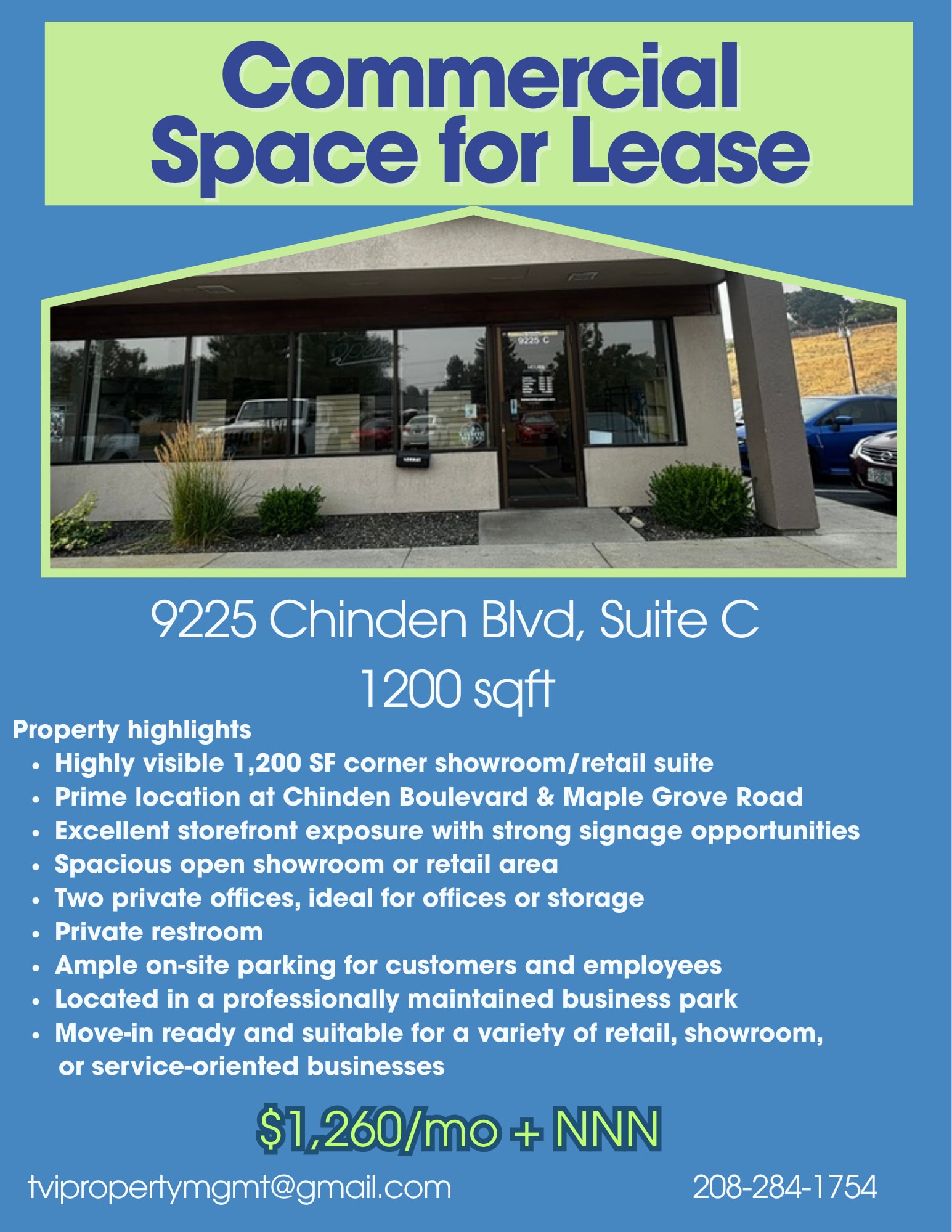 9225 W Chinden Blvd, Boise, ID for lease Building Photo- Image 1 of 2