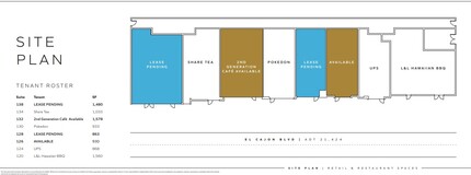 6345 El Cajon Blvd, San Diego, CA for lease Site Plan- Image 1 of 1