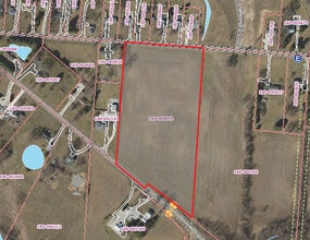 6433 Lithopolis Rd, Groveport, OH - Aérien Vue de la carte