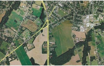 Route 113 & Shawnee Rd, Milford, DE - aerial  map view