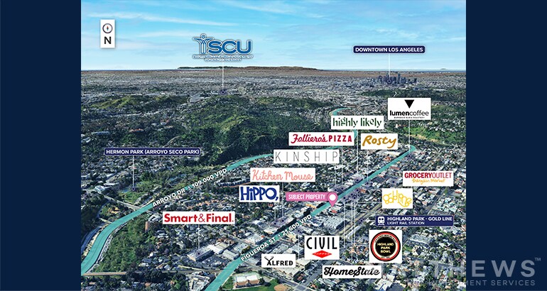 5711-5713 N Figueroa St, Los Angeles, CA à louer - Photo du bâtiment - Image 3 de 3