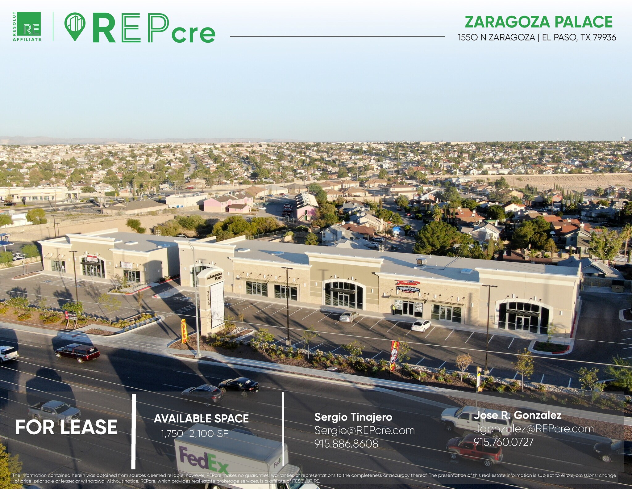 1550 N Zaragoza Rd, El Paso, TX for lease Building Photo- Image 1 of 7