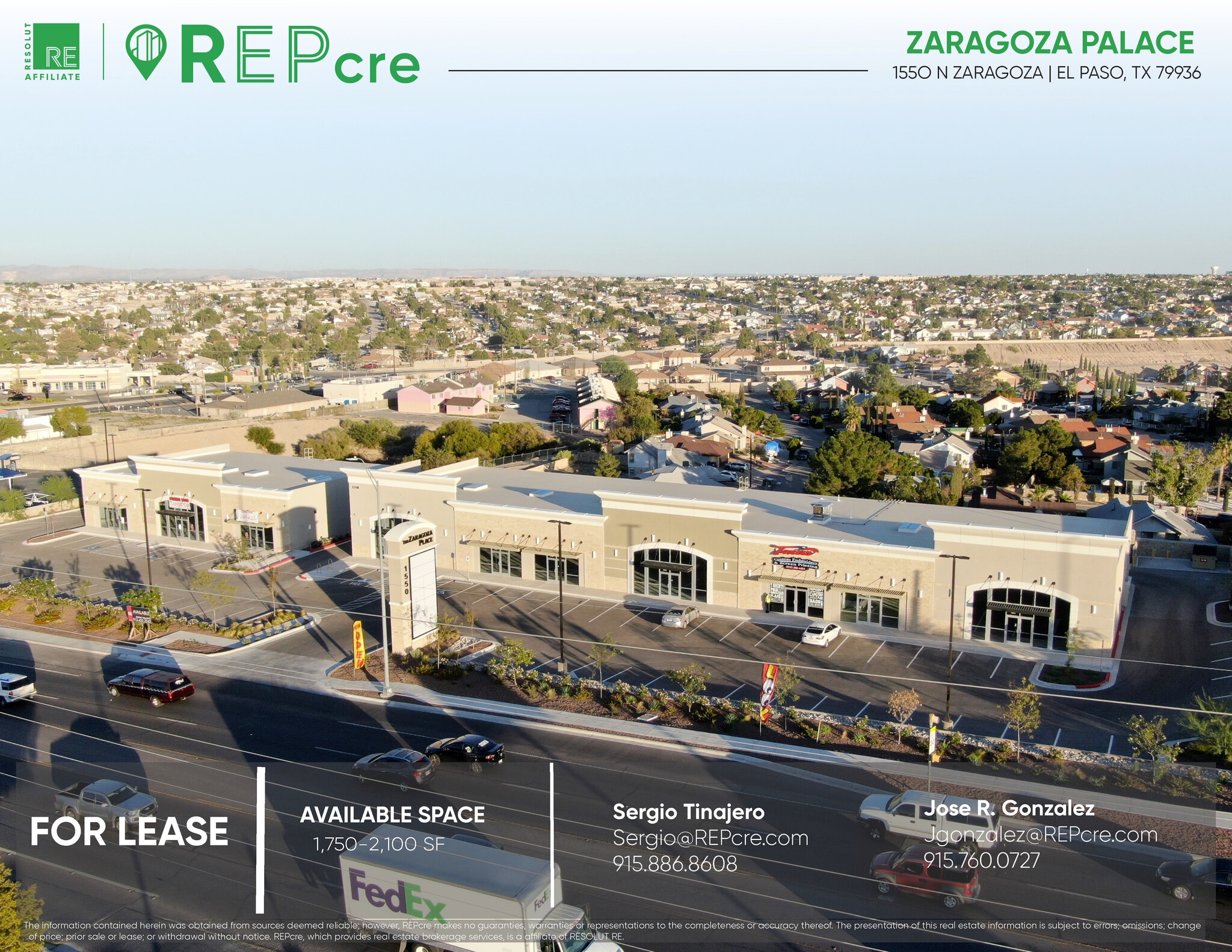 1550 N Zaragoza Rd, El Paso, TX à louer Photo du bâtiment- Image 1 de 7