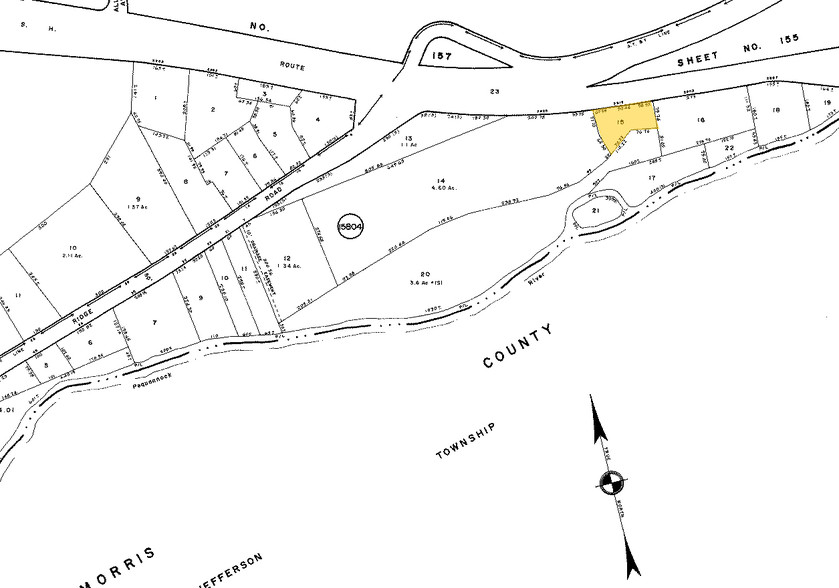 2915 State Rt 23, Newfoundland, NJ à louer - Plan cadastral - Image 2 de 2