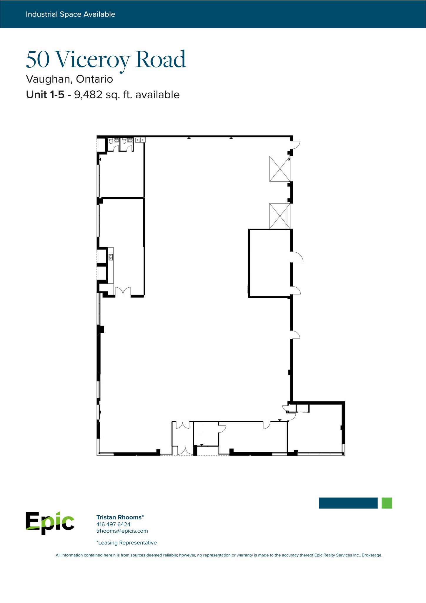 24 Viceroy Rd, Concord, ON à louer Plan de site- Image 1 de 1