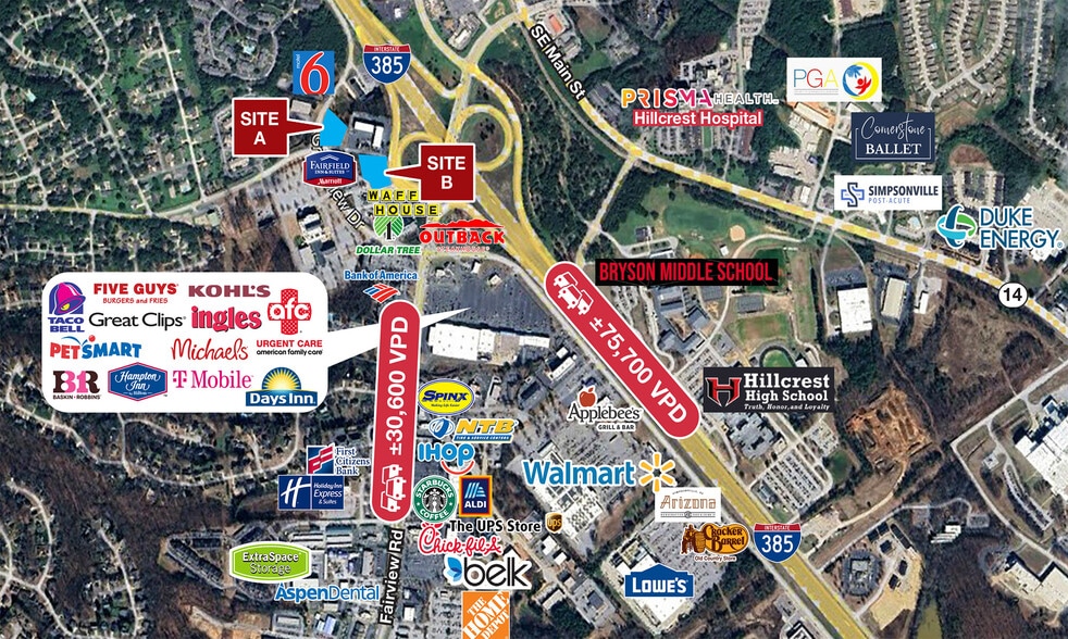 Grandview Dr, Simpsonville, SC for lease - Building Photo - Image 1 of 3