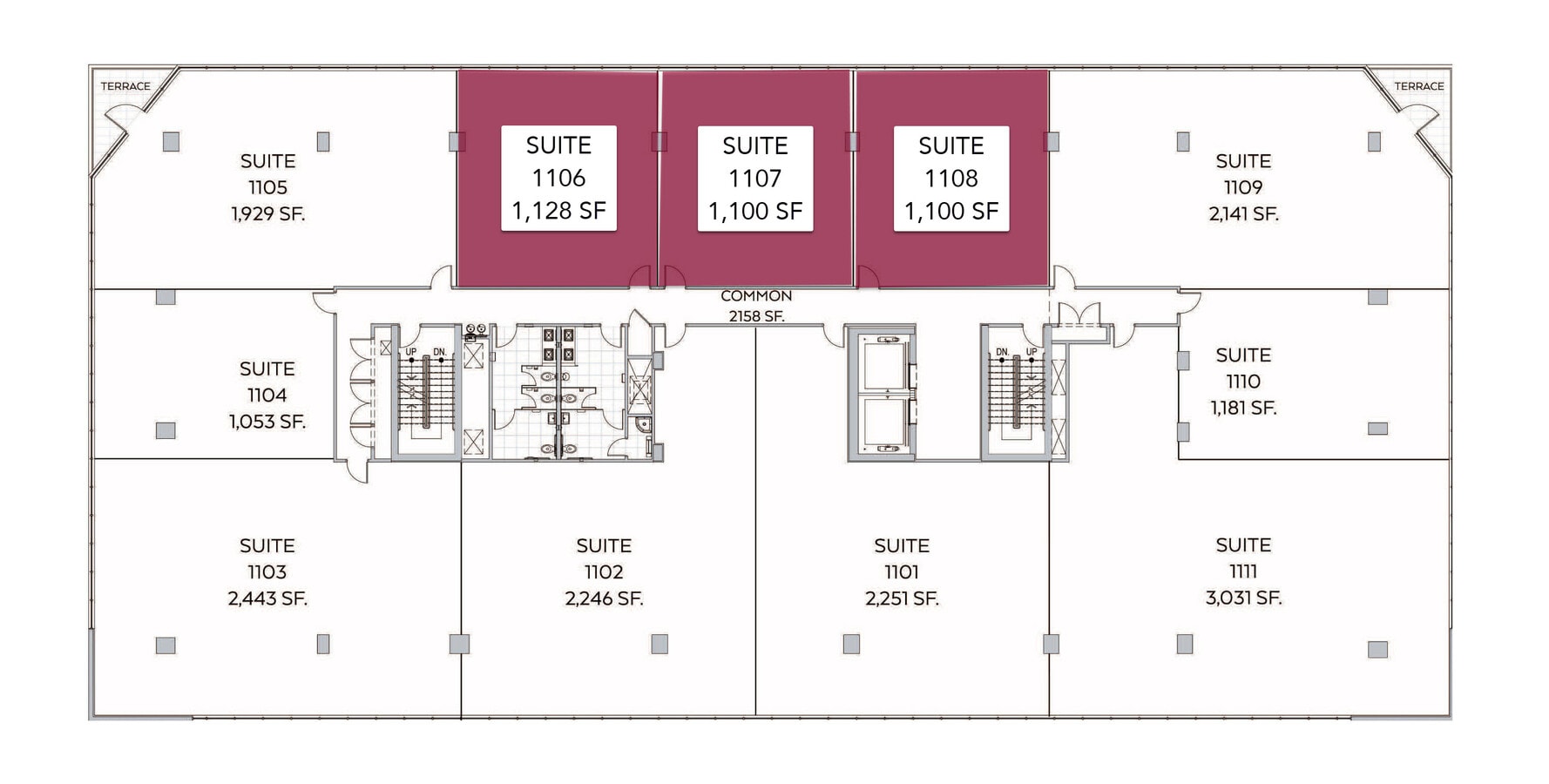 800 N Federal Hwy, Hallandale Beach, FL 33009 - Unit 1108 -  - Floor Plan - Image 1 of 8