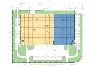 900 Carlow Dr, Bolingbrook, IL à louer Plan de site- Image 1 de 1