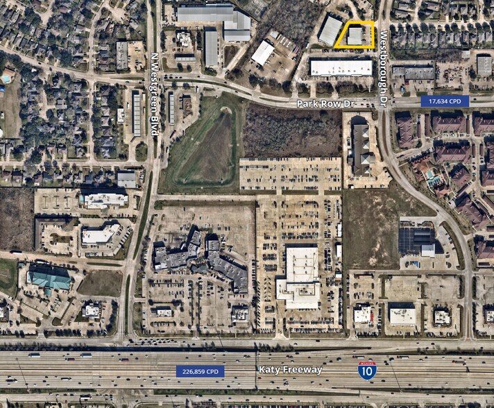 1779 Westborough Dr, Katy, TX à louer - Aérien - Image 2 de 7