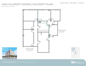 6065 Hillcroft Ave, Houston, TX for lease Floor Plan- Image 2 of 2