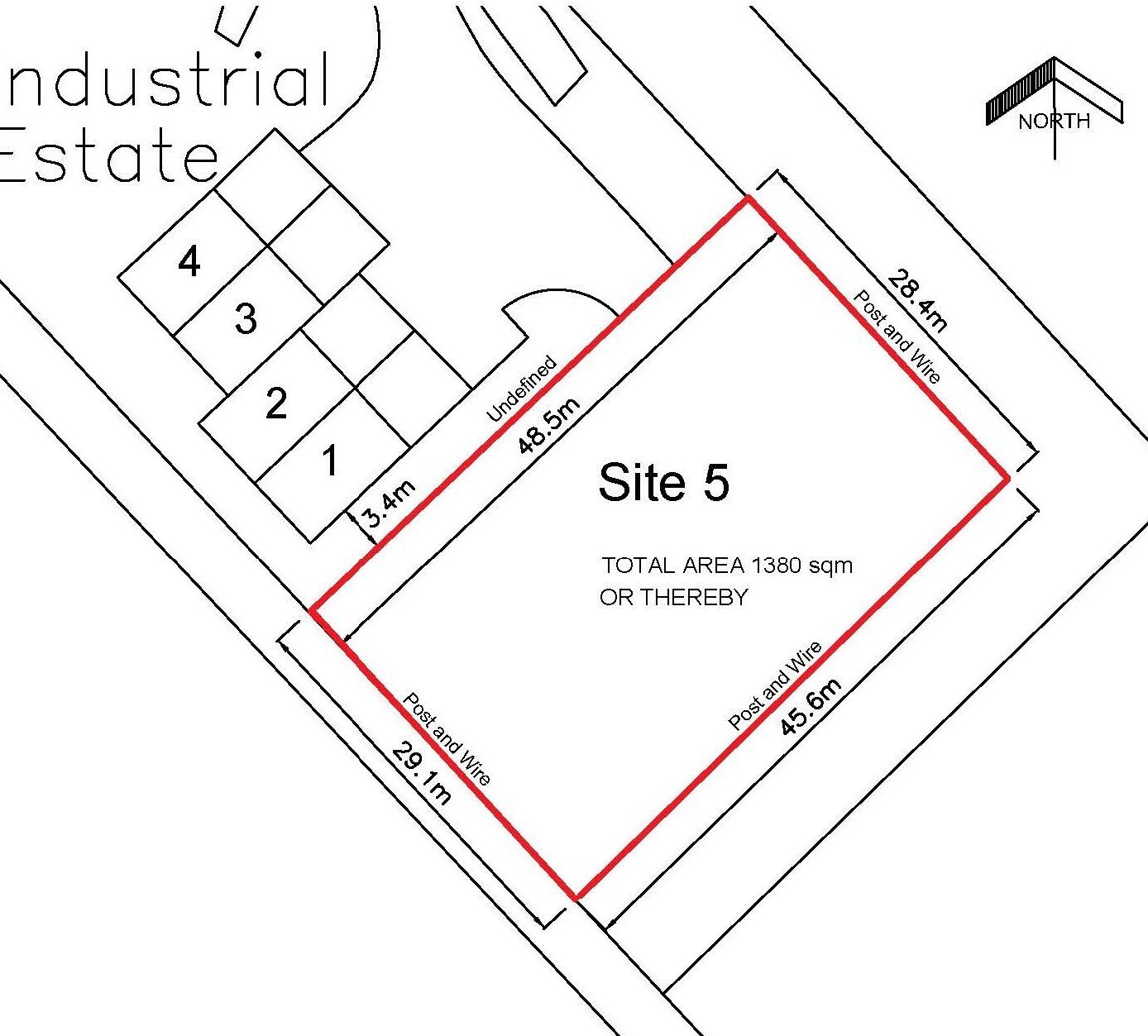 Balintore Industrial Estate, Balintore for lease Site Plan- Image 1 of 2