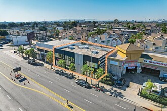 614 E Manchester Blvd, Inglewood, CA - Aérien  Vue de la carte - Image1