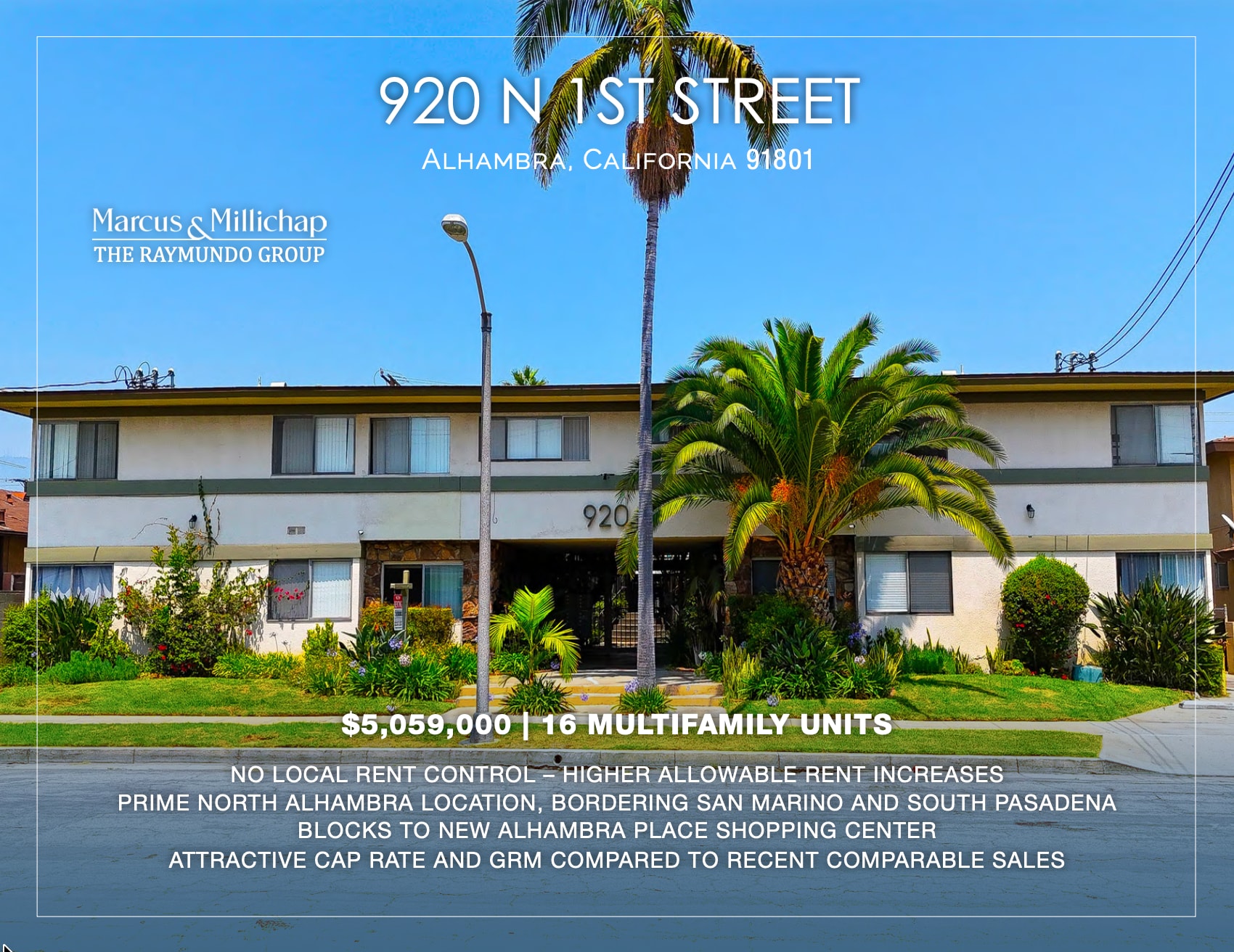 920 N 1st, Alhambra, CA for sale Primary Photo- Image 1 of 23