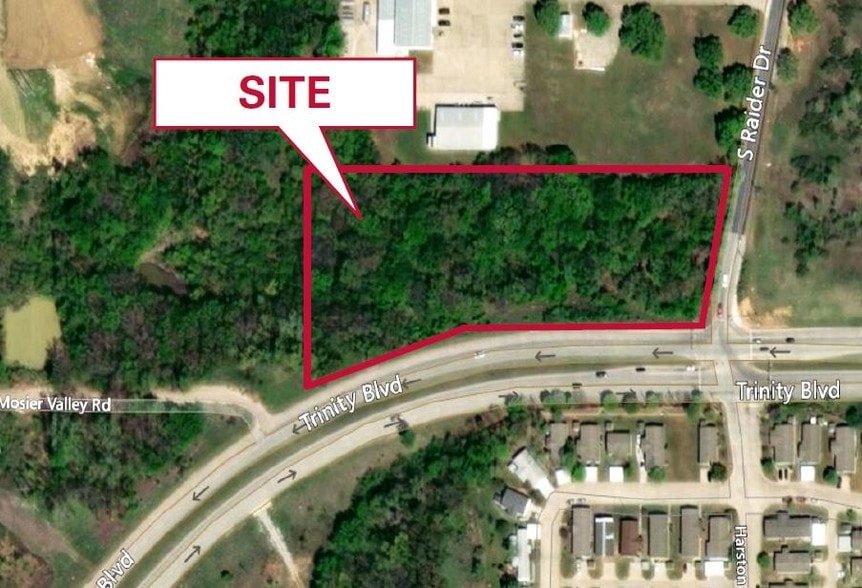 NWC of Trinity Blvd/ Raider Dr, Euless, TX for sale - Aerial - Image 2 of 6