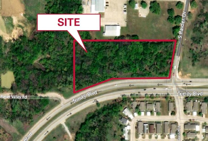 NWC of Trinity Blvd/ Raider Dr, Euless, TX à vendre - Aérien - Image 2 de 6