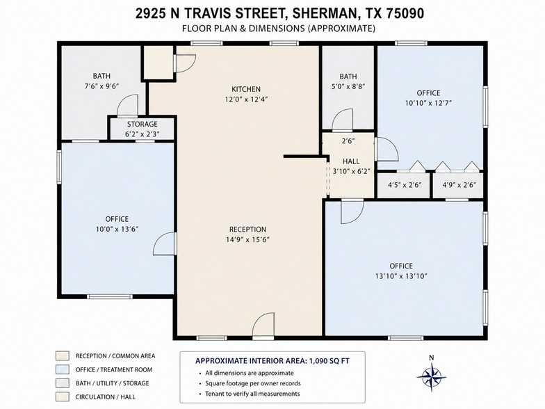 2925 N Travis St, Sherman, TX à louer - Photo du bâtiment - Image 2 de 11