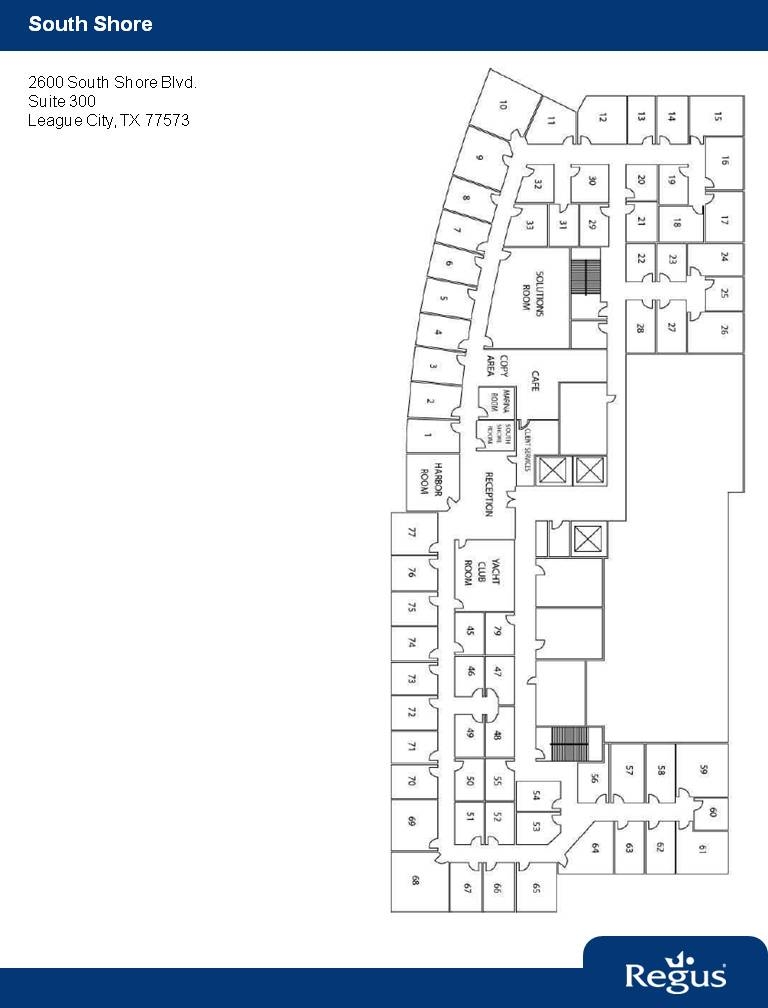 2600 S Shore Blvd, League City, TX à louer Plan d  tage- Image 1 de 1